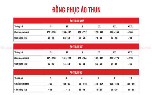 size-ao-thun-dong-phuc